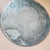 Sky Blue Kig Vintage 10.5" Blue Pressed Glass Grapes and Leaves Tableware Dinner Plates, Set of 7 For Sale - Image 8 of 11