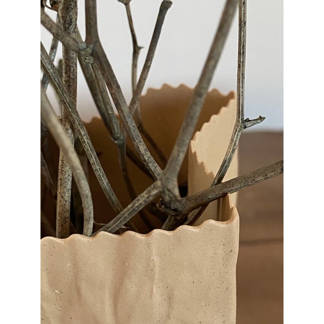 Michael Harvey Ceramic Brown Paper Bag Pop Art Sculpture, 1970s (Canada) For Sale - Image 18 of 18