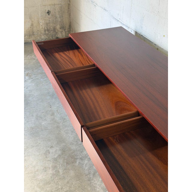 Danish Rosewood Sideboard by Ib Kofod-Larsen for Faarup Møbelfabrik – Vintage Mid-Century Modern Credenza For Sale In Los Angeles - Image 6 of 12