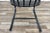 Vintage Mid-Century Modern Wrought Iron Patio Conversation Set | Loveseat & 2 Bouncer Chairs | Russell Woodard Style For Sale - Image 9 of 18