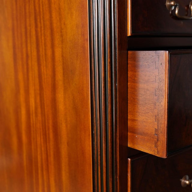 2020s Chippendale Mahogany Tall Chest by Niagara Furniture For Sale - Image 5 of 14