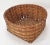 Antique Country American Hand Woven Splint Basket From Maine For Sale - Image 13 of 13