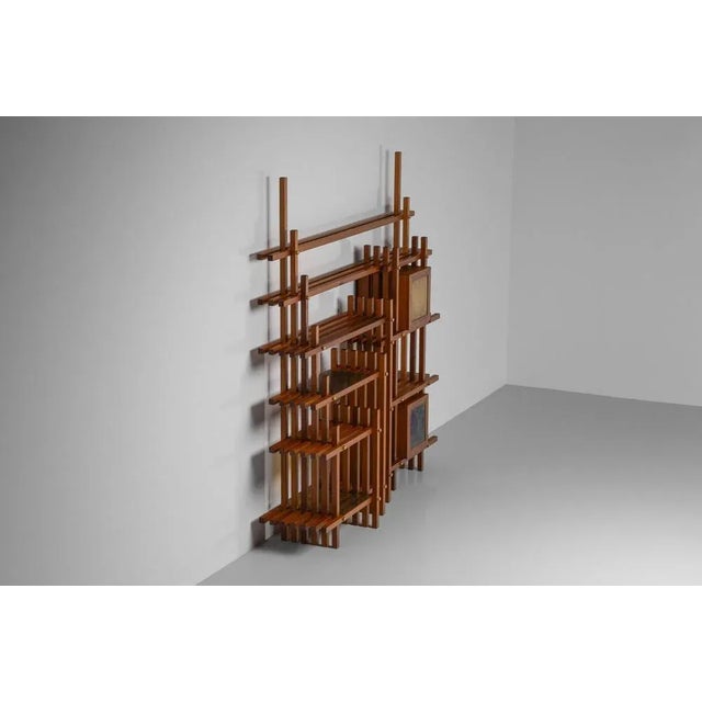 Italian Bookcase by Fabrizio Mangoni, 1969 For Sale - Image 10 of 18