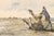 Mid 20th Century Signed Oil on Canvas Desert Caravan Scene For Sale In Atlanta - Image 6 of 13