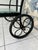 Black Vintage Black Wrought Iron Bar Cart, Woodard Attributed For Sale - Image 8 of 10