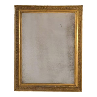 Large Victorian Gilt Frame With Later Mirror, u.s.a. Circa 1880 For Sale