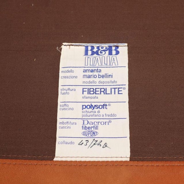 Amanta Armchairs from Mario Bellini For Sale - Image 9 of 14