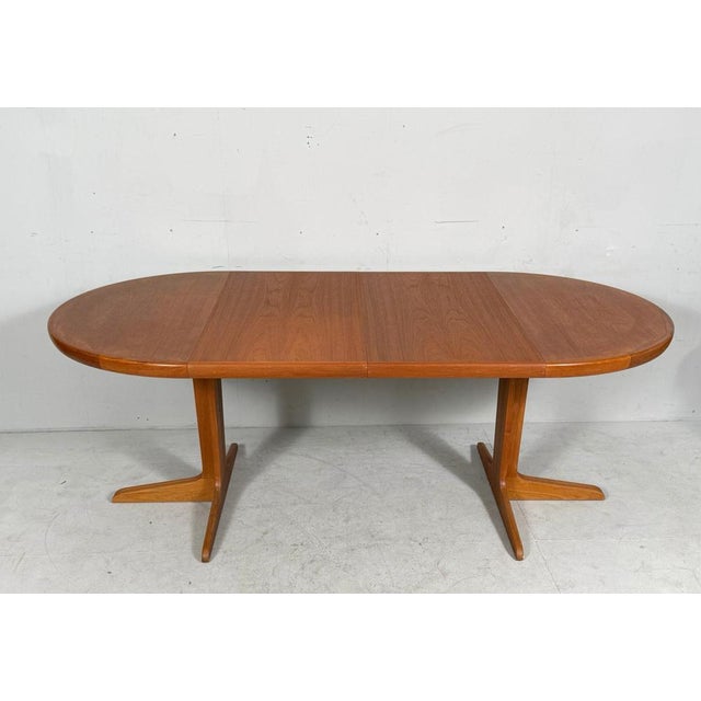 Mid-Century Modern Extendable Dining Table in Teak from VV Møbler, 1960s For Sale - Image 16 of 18