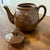 Mid 20th Century American Brown Betty Redware Teapot For Sale - Image 4 of 12