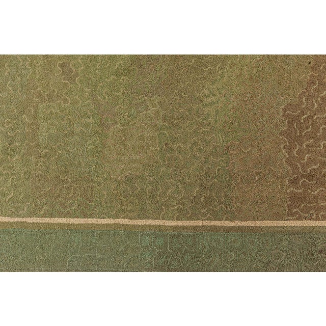 Doris Leslie Blau Vintage American Hooked Rug For Sale In New York - Image 6 of 8