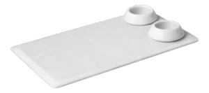 Modern Handcrafted Tray With Bowls in Italian Marble by Ivan Colominas