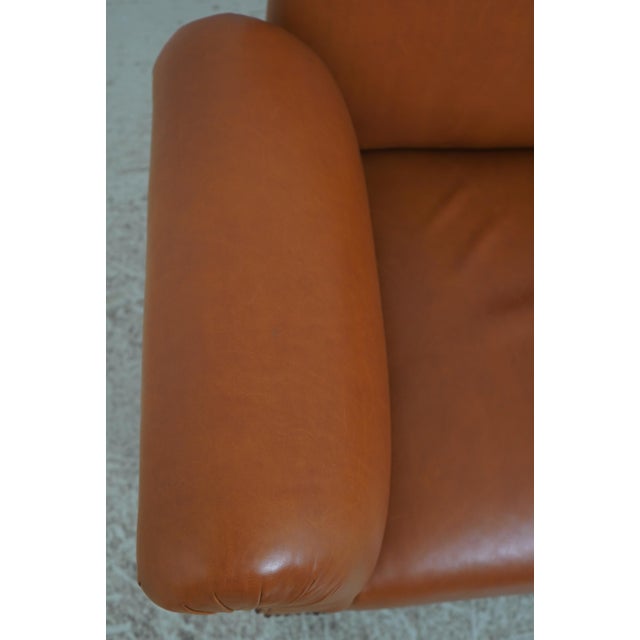 Pair of George Smith Butterfly Leather Club Chairs For Sale In Philadelphia - Image 6 of 18