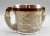 Metal 19th-C English Traditional Salt Glazed With Silver Collar & Whippet Dog Loving Cup / Vessel For Sale - Image 7 of 9