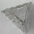 Transparent Tiffany Co Sierra Triangular Clear Cut Crystal Bowl Ashtray For Sale - Image 8 of 12