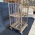 Tan French Industrial Wood Bakers Rack on Casters For Sale - Image 8 of 11