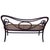 Wood Late 19th Century Vienna Secession Bentwood & Caine No. 08 Settee Bench Attributed to Jacob & Josef Kohn For Sale - Image 7 of 8