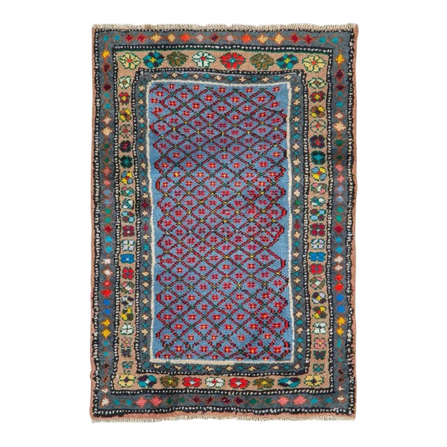 Vintage Persian Hamadan Rug – Size: 2' 1" X 3' 2" For Sale
