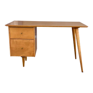 1950s Mid Century Maple Desk by Paul McCobb for Winchendon