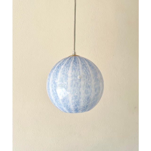Blue Tulipano 20 Pendant Light from La Murrina, 1990s For Sale - Image 11 of 17