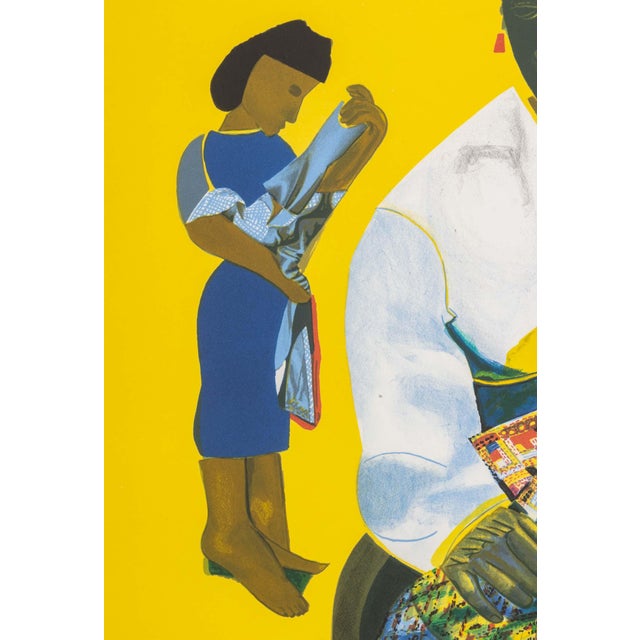 Romare Bearden Romare Bearden "Mecklenburg Autumn", 1979 For Sale - Image 4 of 11