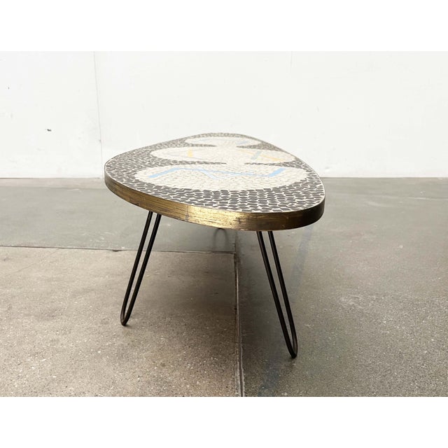 Mid-Century German Mosaic Couch Table from Berthold Müller Oerlinghausen, 1960s For Sale - Image 14 of 18
