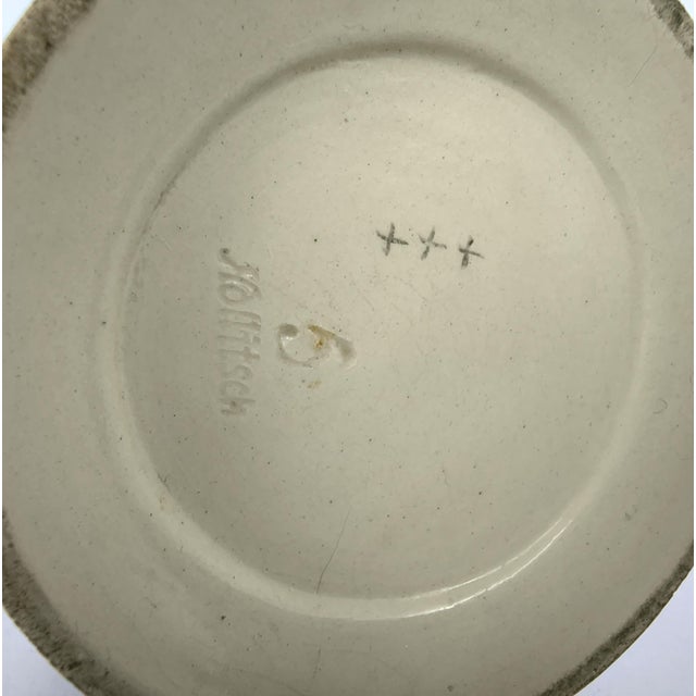 Antique 18th-Century German Kollitsch Hand Painted Coffee Pot For Sale - Image 12 of 13