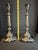 This is a rare pair of monumental 14.5-inch antique silver-plated candlesticks from the esteemed Norblin & Co. of Warsaw....