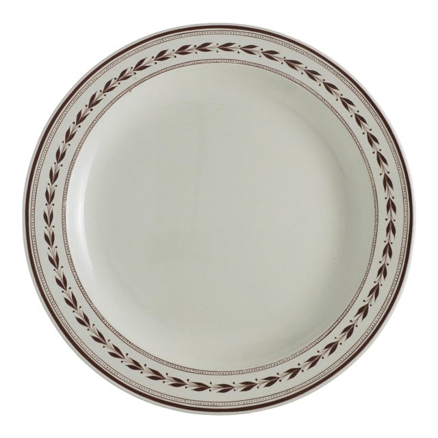 18th Century Wedgwood Creamware Charger: Georgian Queen's Ware Platter For Sale
