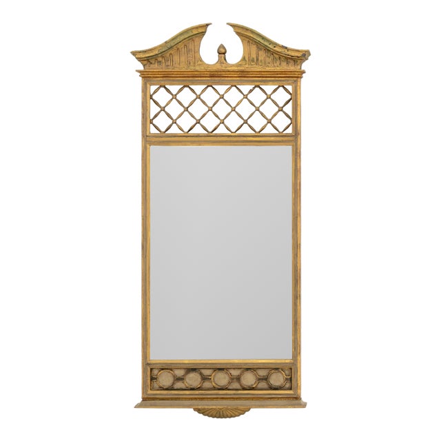 Neoclassical Style Giltwood Mirror, 19th Century For Sale