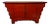 20th Century Chinese Medium Sized Cinnabar Lacquered Sideboard Buffet Alter For Sale