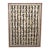 Vintage Monumental Carved Stone Inscription Wall Panel With Greek Key Border For Sale