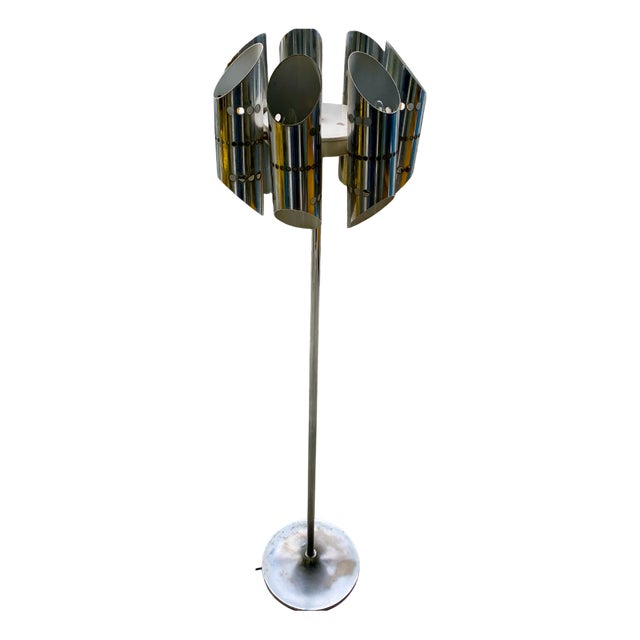 Space Age Floor Lamp in the style of Sciolari, 1960s For Sale