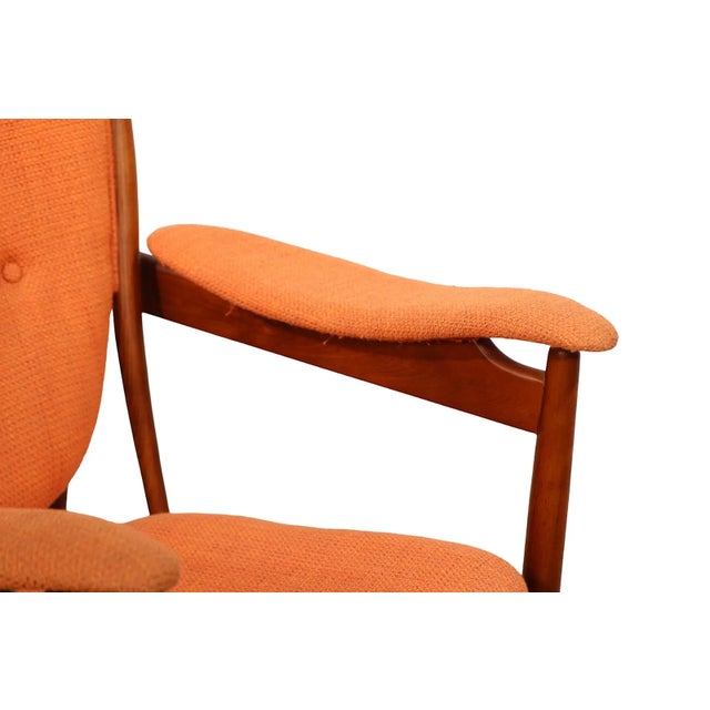 Reproduction Chieftain Chair Designed by Finn Juhl For Sale - Image 9 of 9