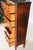 French Provincial 1900-1909 Petite French Louis XVI Parquetry Seven-Drawer Semainier With Marble Top For Sale - Image 3 of 7