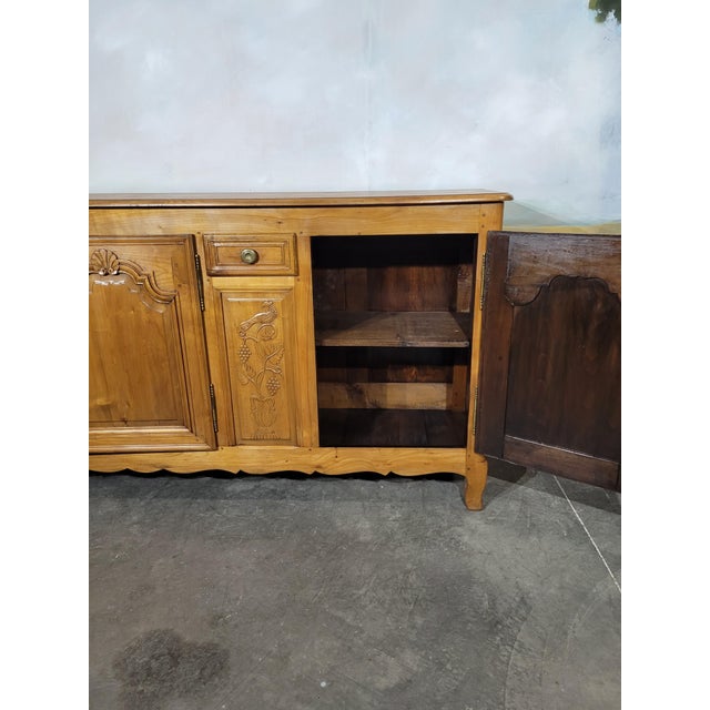 Large Sideboard in Light Cherrywood, 1890s For Sale - Image 9 of 13