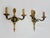 Empire Double-Light Bronze Arrow Wall Sconces, 1950s, Set of 2 For Sale - Image 4 of 10
