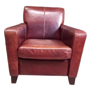 Cowhide Club Armchair, 1980s For Sale