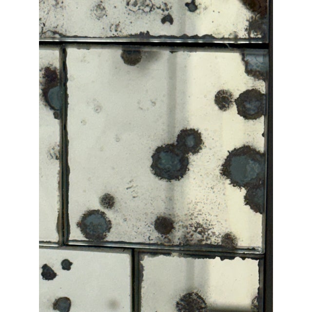 Silver Coaster Fine Furniture Mirrored Paneled Wall Mirror For Sale - Image 8 of 12