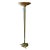 1930s Green and Gold Leaf Floor Lamp, France For Sale
