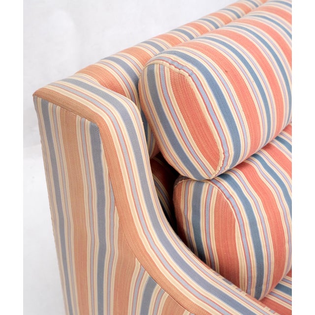 Pair Mid Century Modern Lucite Base Floating Lounge Club Chairs For Sale - Image 18 of 18