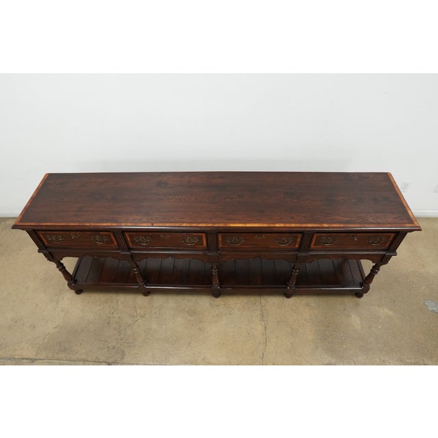Traditional Vintage Traditional Four-Drawer Buffett Server For Sale - Image 3 of 18