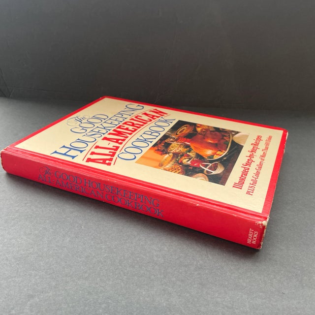 American Vintage Good Housekeeping All-American Cookbook - Red Gold Hardcover - First Edition For Sale - Image 3 of 13