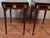 Wood 1980 Stickley English Sheraton Style Mahogany Drop-Leaf Pembroke Side End Tables For Sale - Image 7 of 18