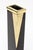 1960s Vintage Murano Black Glass and Draped Brass Vase, Italy, 1960's For Sale - Image 5 of 9