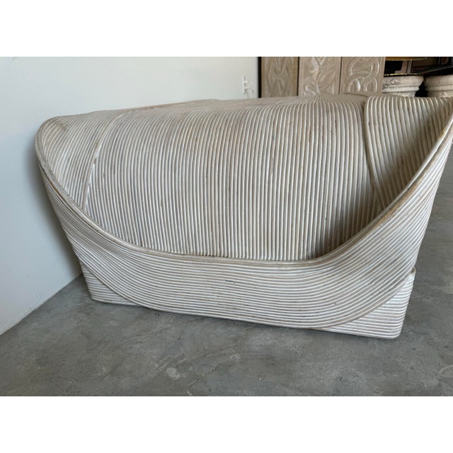 1980's Betty Cobonpue Split Reed " Sculptura" Coffee Table For Sale - Image 4 of 12