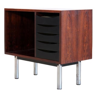 Danish Rosewood Record Player Cabinet, 1960s For Sale
