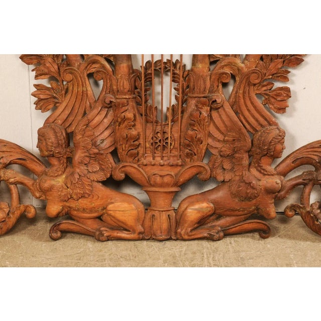 Early 19th Century Italian Sphinx Carved Plaque For Sale In Atlanta - Image 6 of 10