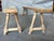 French Pair of Late 18th- Early 19th Century French Benches For Sale - Image 3 of 6