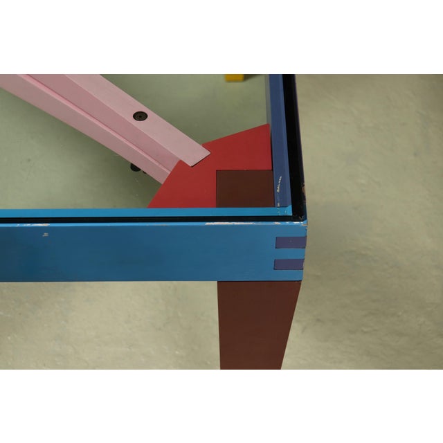 Dry Series Dining Table and Chairs by Massimo Morozzi for Giorgetti Matrix, 1980s, Set of 5 For Sale - Image 9 of 18