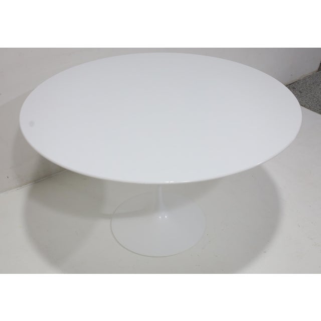 Eero Saarinen for Knoll Tulip Table, 47" For Sale In Dallas - Image 6 of 10